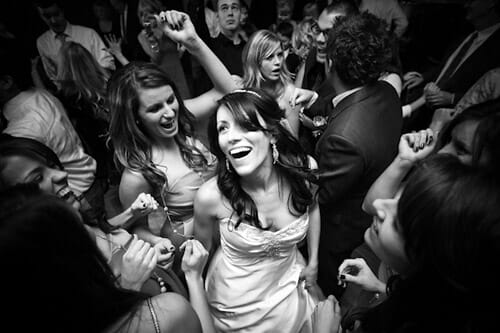 michael norwood dance party wedding photo