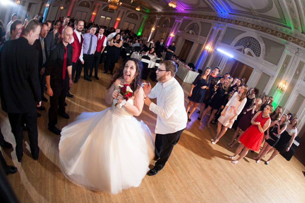 Wedding Reception Traditions : Garter & Bouquet Toss 12 6 Reception 0623