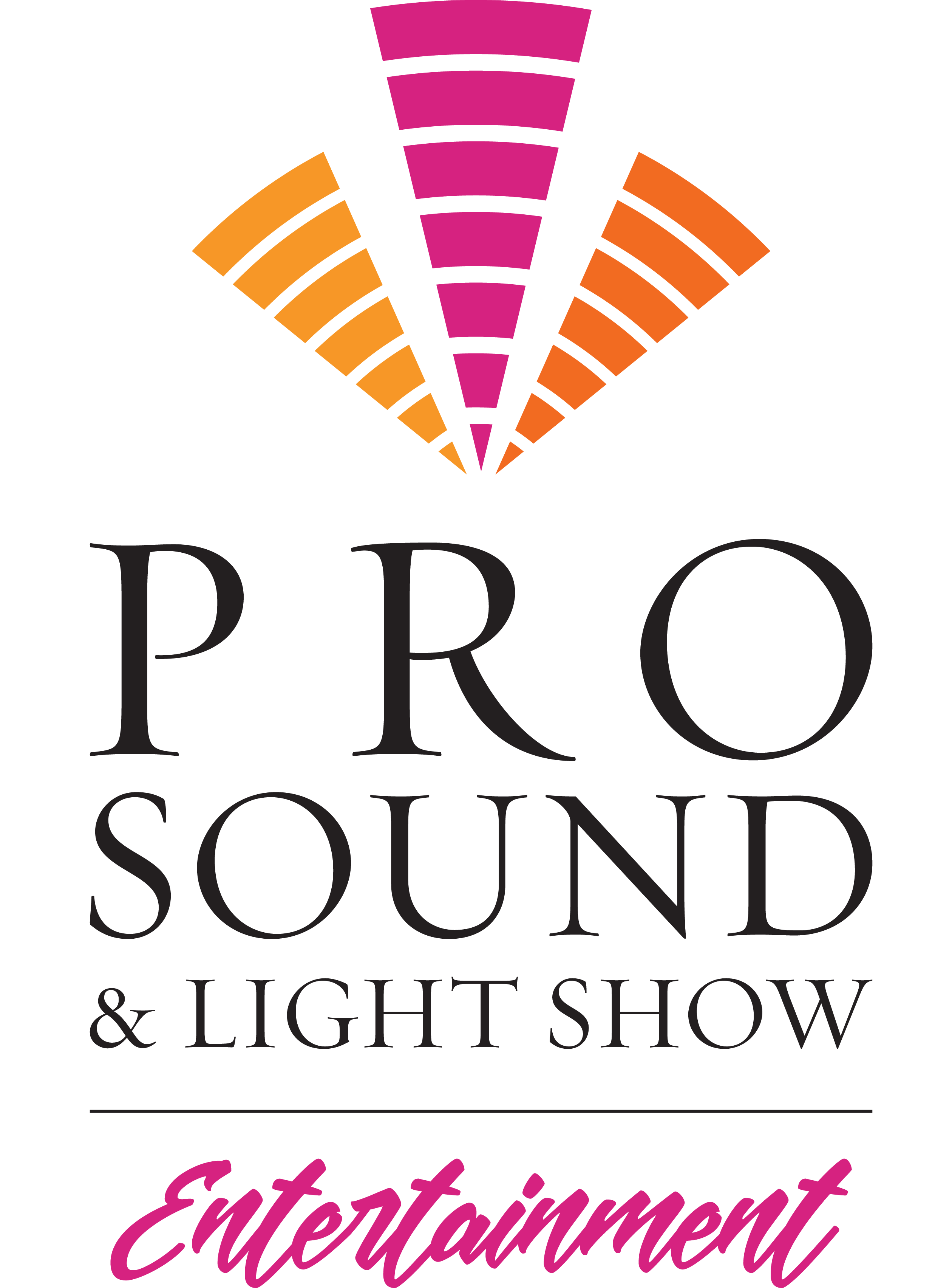 ProSound Entertainment Black Logo