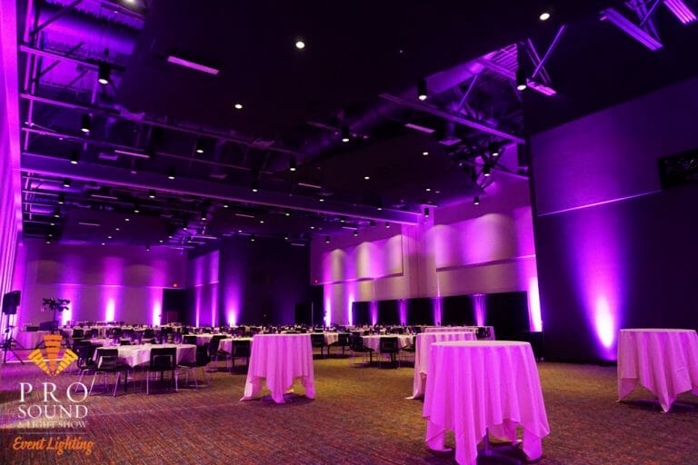 PSLS Black Bear Otter Creek Event Center Uplighting 2