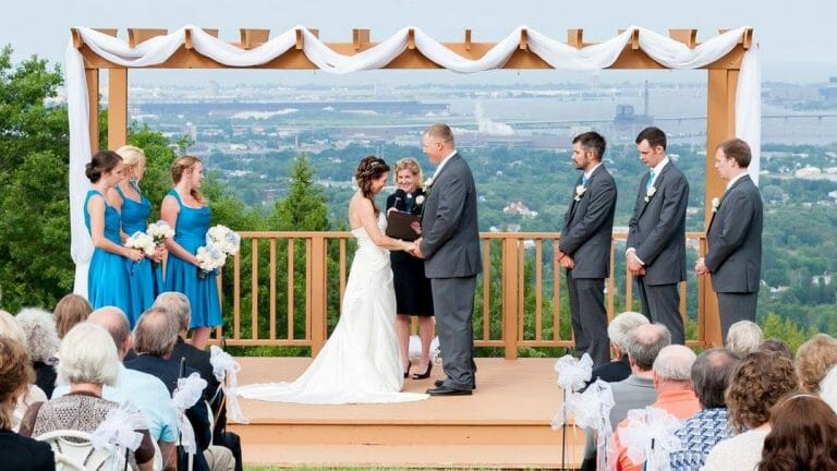 The Wedding Ceremony 1 Spirit Mountain Wedding Ceremony