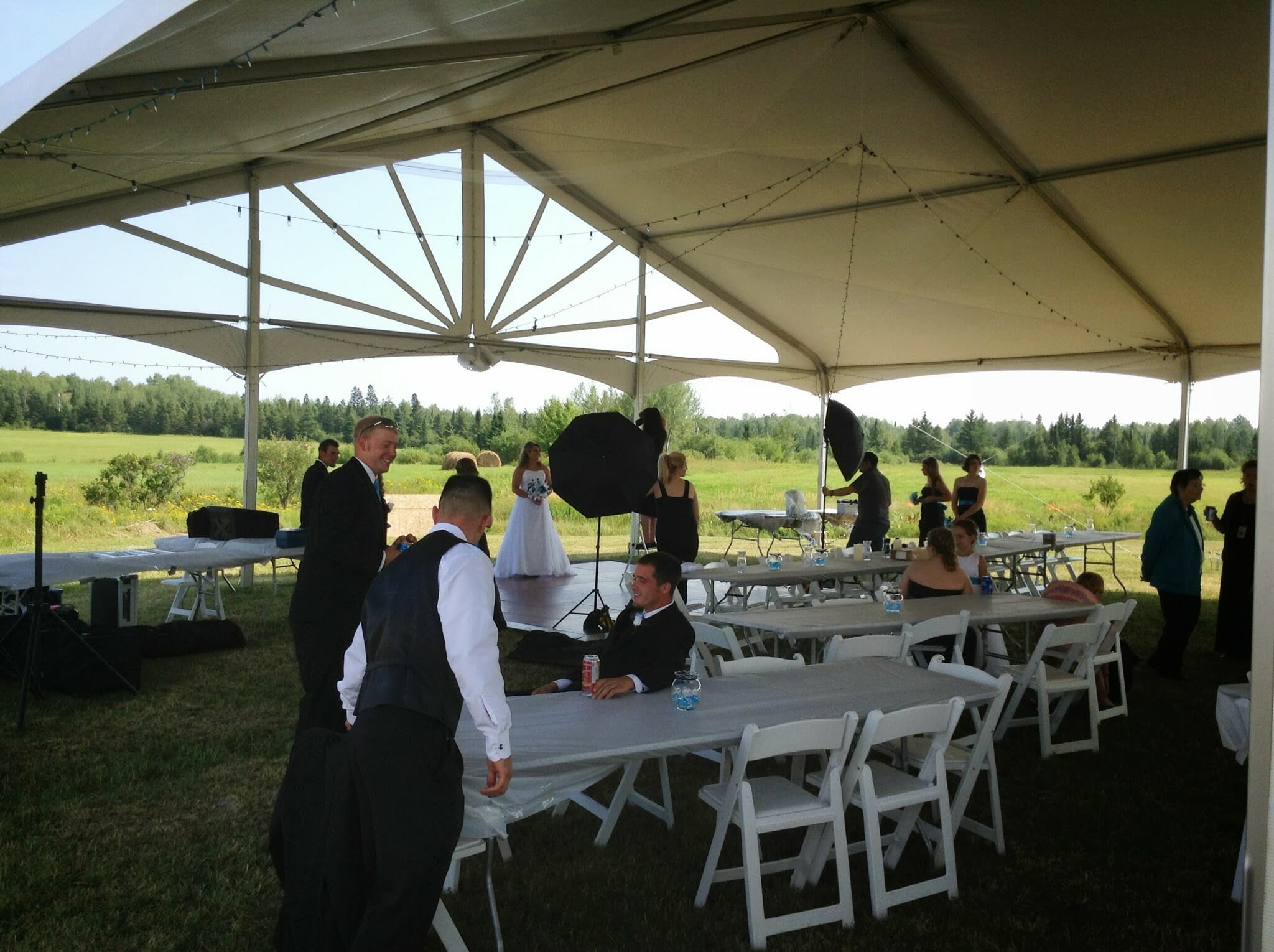 tent wedding dj 1