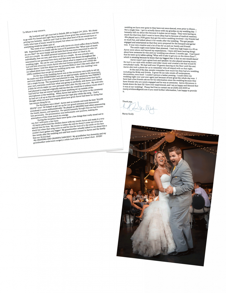 Letter of Recommendation