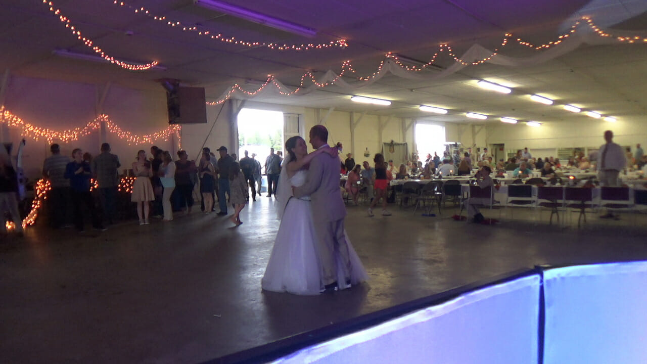 Nate & Jana's Wedding at Barnum Fairgrounds in Barnum MN Pro Sound
