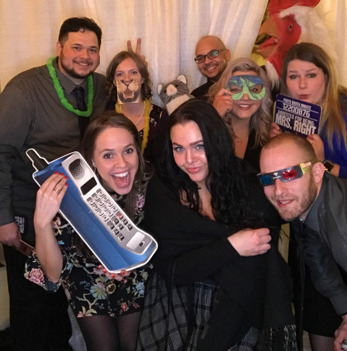 Nicholas & Hailey's Wedding Photo Booth at the Greysolon Moorish Room 1 190303 Bailly PhotoBooth 190303 072254 2