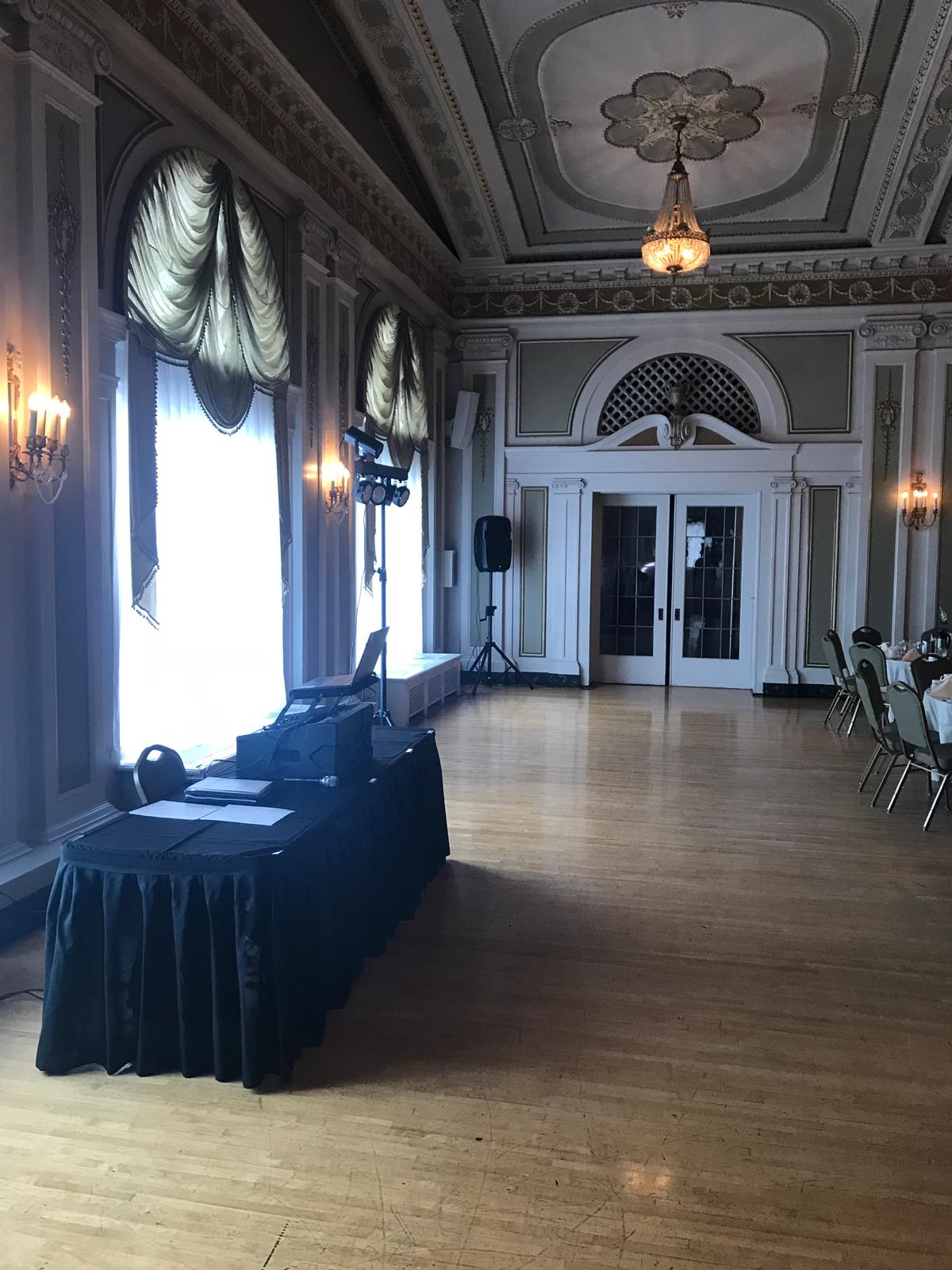 Collin & Brianna's Wedding at the Greysolon Moorish Room in Duluth MN 1 Greysolon Wedding DJ