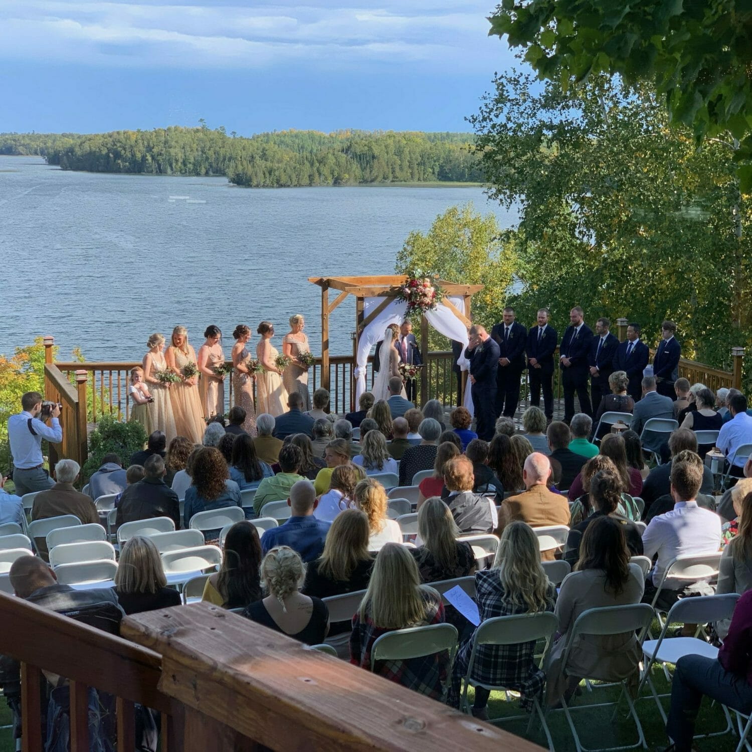 Jesse & Nikki's Wedding at Arcadia Resort in Bigfork 1 Bigfork MN Wedding DJ