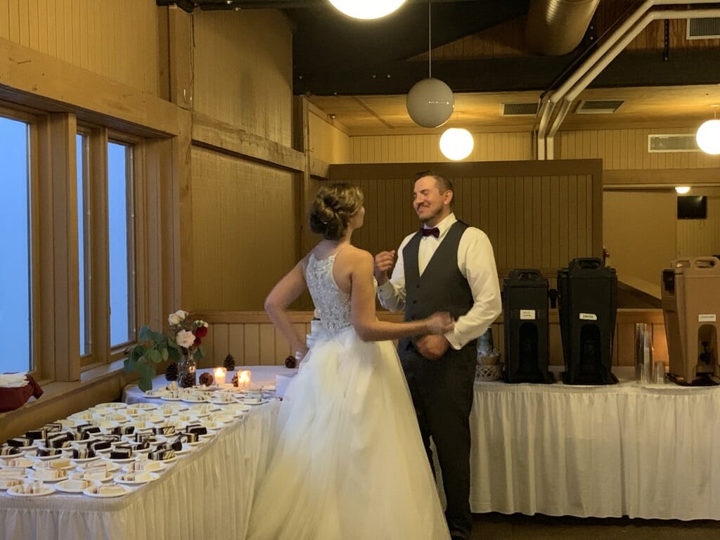 Sam & Kristin's Friday Wedding at Spirit Mountain in Duluth 2 Duluth Wedding DJ at Spirit Mountain