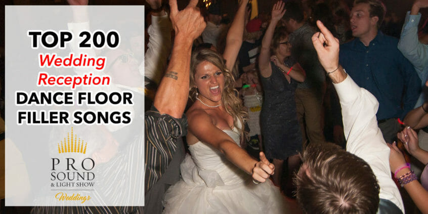 top 200 wedding dance floor filler songs