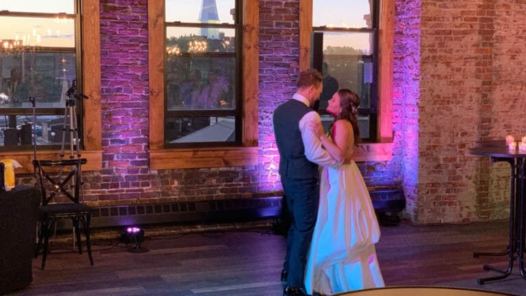 Stephanie & Scott's Wedding DJ and Photo Booth at the Earl & Wilson Event Center