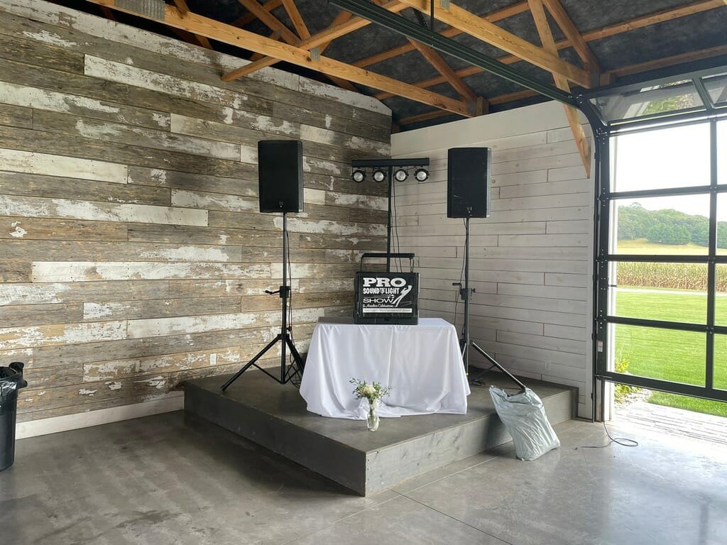 Serenity Hills Pavilion Wedding DJ